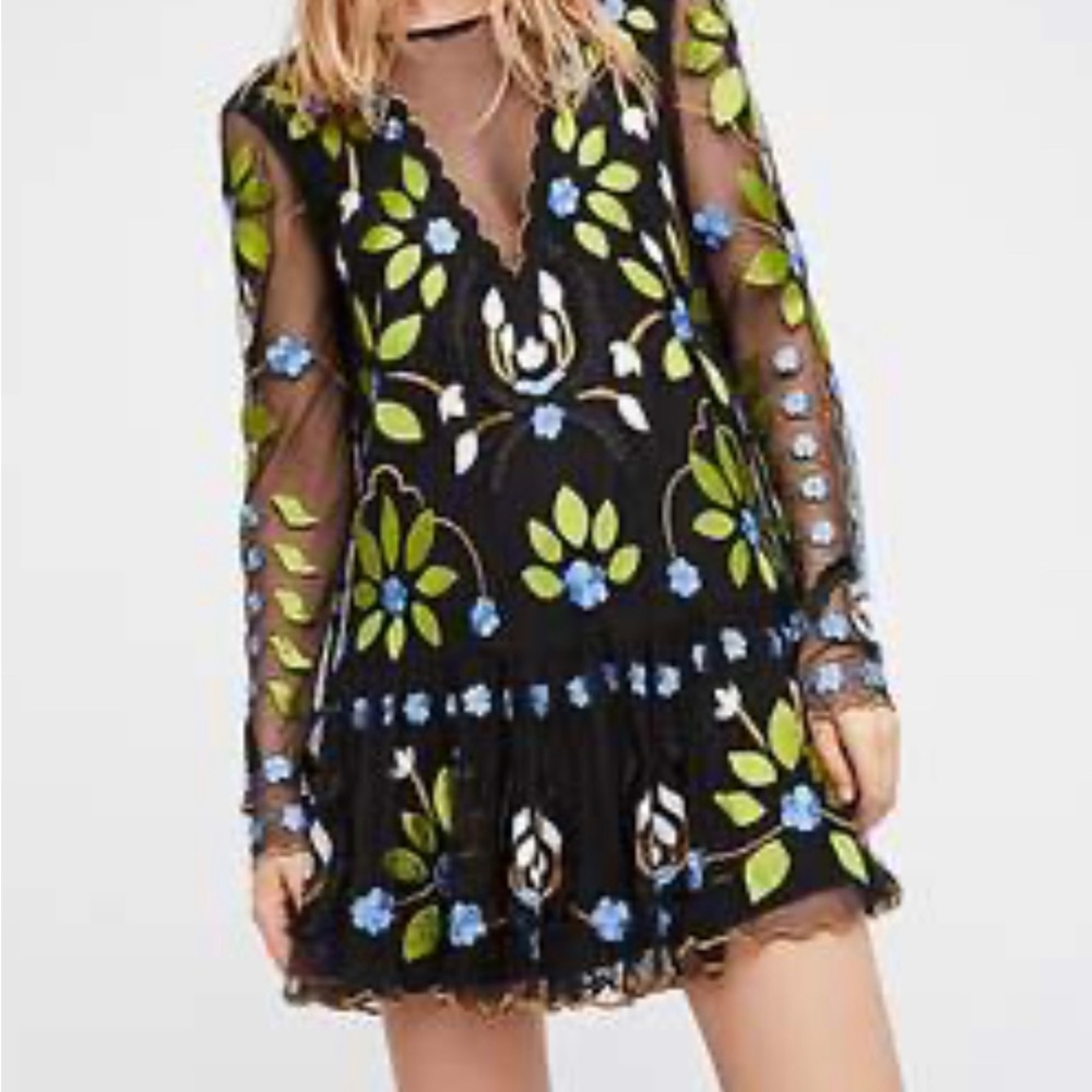 Free People Hearts are Wild Dress